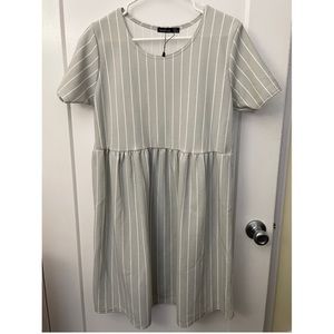Maternity Dress, Grey, Boohoo size 12